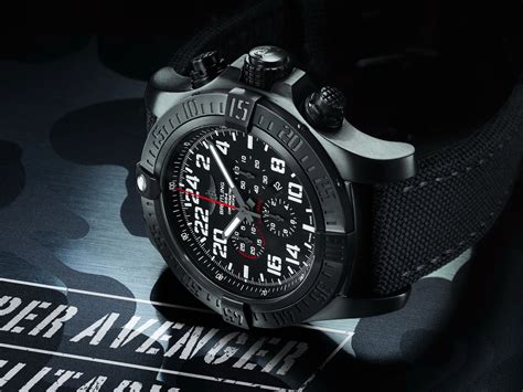 breitling super avenger ii.|Breitling super avenger ii military.